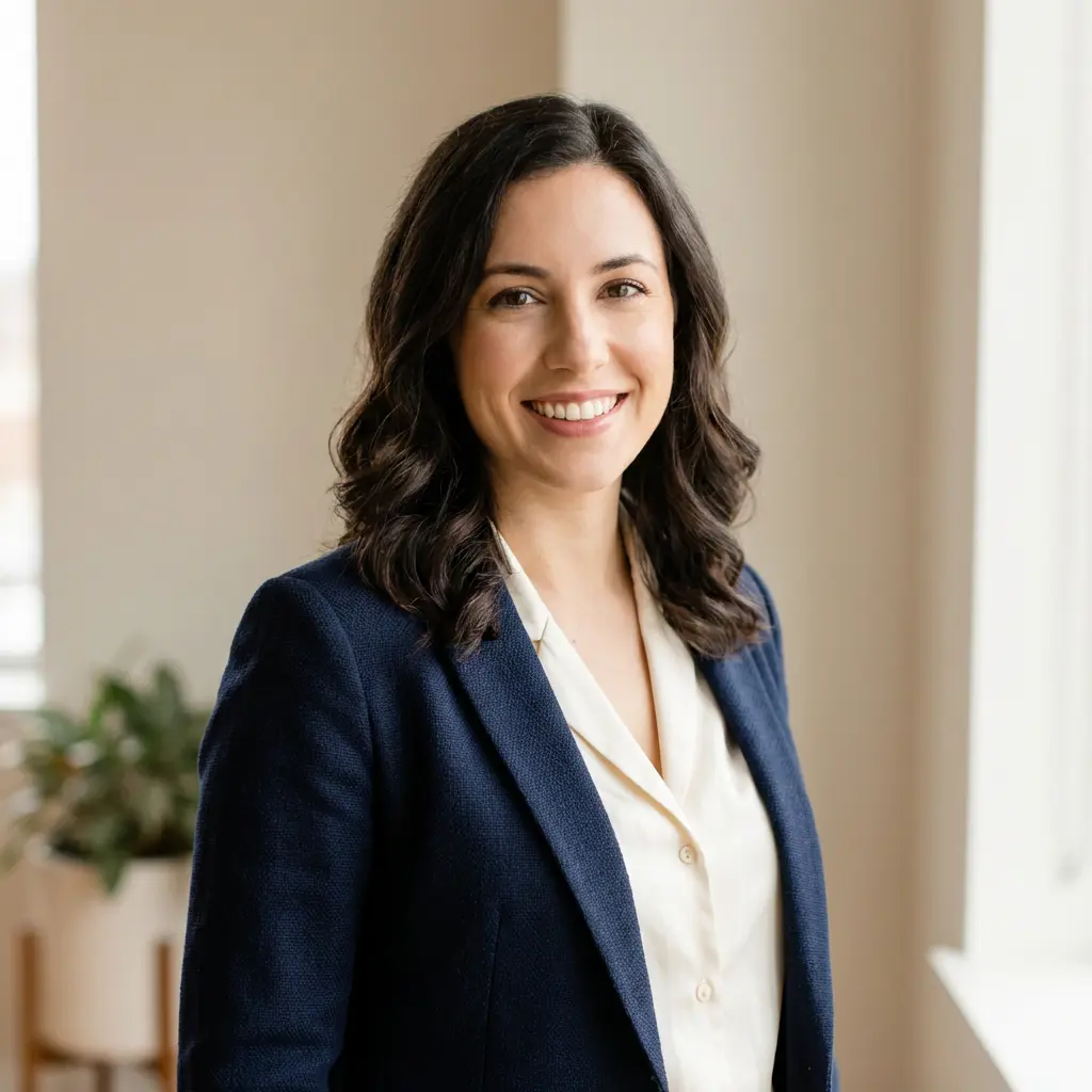 Fiktives Beispiel: Maria R., Einwanderin aus Spanien